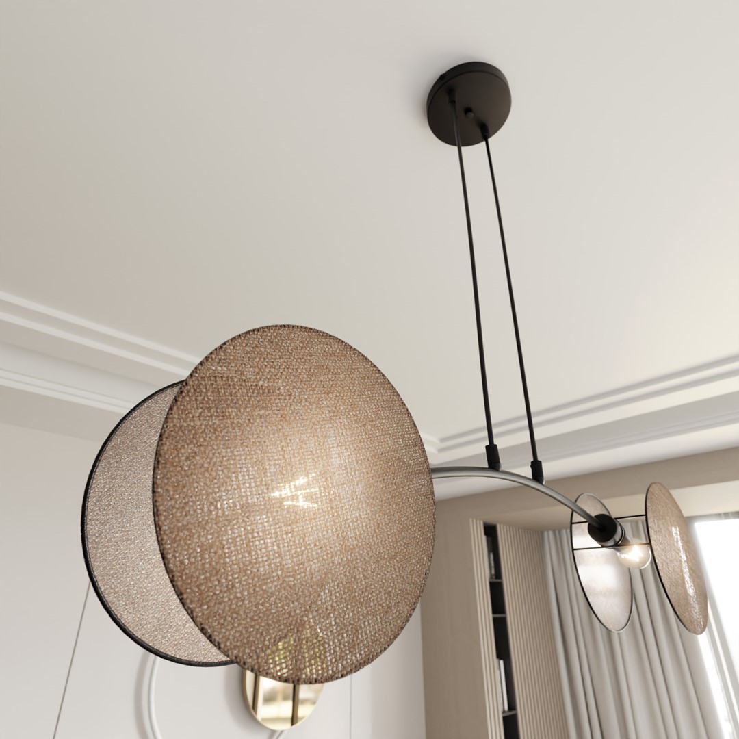 Motif 82cm Natur hängelampe Von Emibig Lighting - Durch die Kombination moderner Form und Funktion dienen die Lampen nicht nur als Beleuchtung &ndash; sondern auch als ausdrucksstarkes Gestaltungselement.