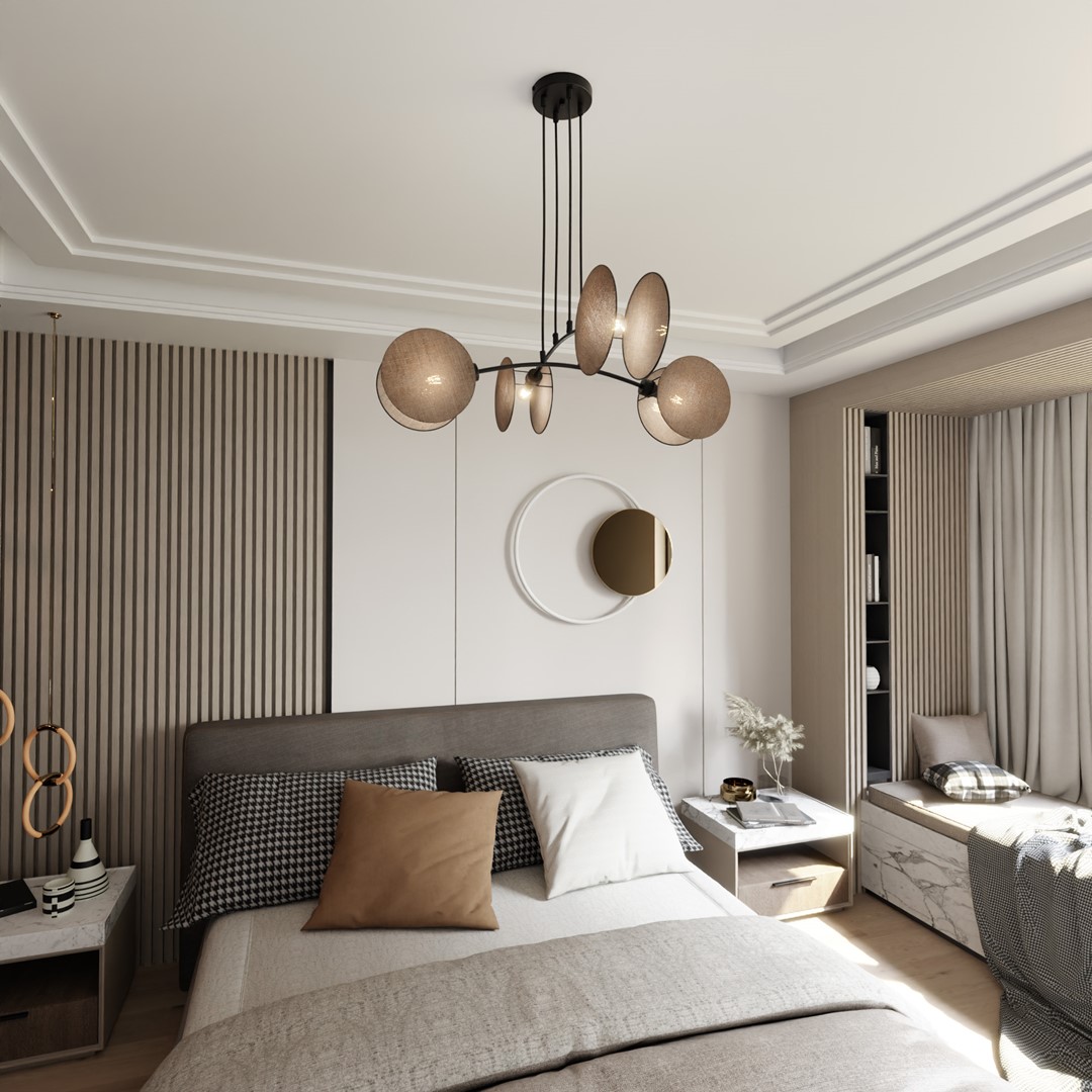 Motif 82cm Natur hängelampe Von Emibig Lighting - Durch die Kombination moderner Form und Funktion dienen die Lampen nicht nur als Beleuchtung &ndash; sondern auch als ausdrucksstarkes Gestaltungselement.