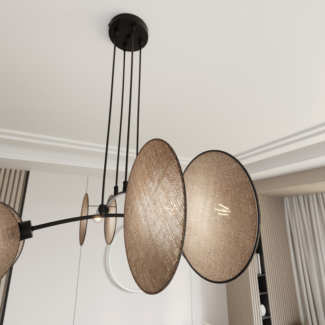 Motif 82cm Natur hängelampe Von Emibig Lighting - Durch die Kombination moderner Form und Funktion dienen die Lampen nicht nur als Beleuchtung &ndash; sondern auch als ausdrucksstarkes Gestaltungselement.