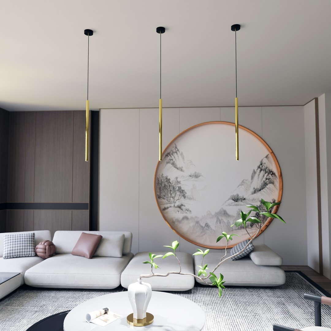 Selter Ø8 Gold hängelampe Von Emibig Lighting - Die Selter-Serie ist eine ausgezeichnete Wahl f&uuml;r alle, die ihrem Zuhause anspruchsvollen Charme und subtilen Glamour verleihen m&ouml;chten.