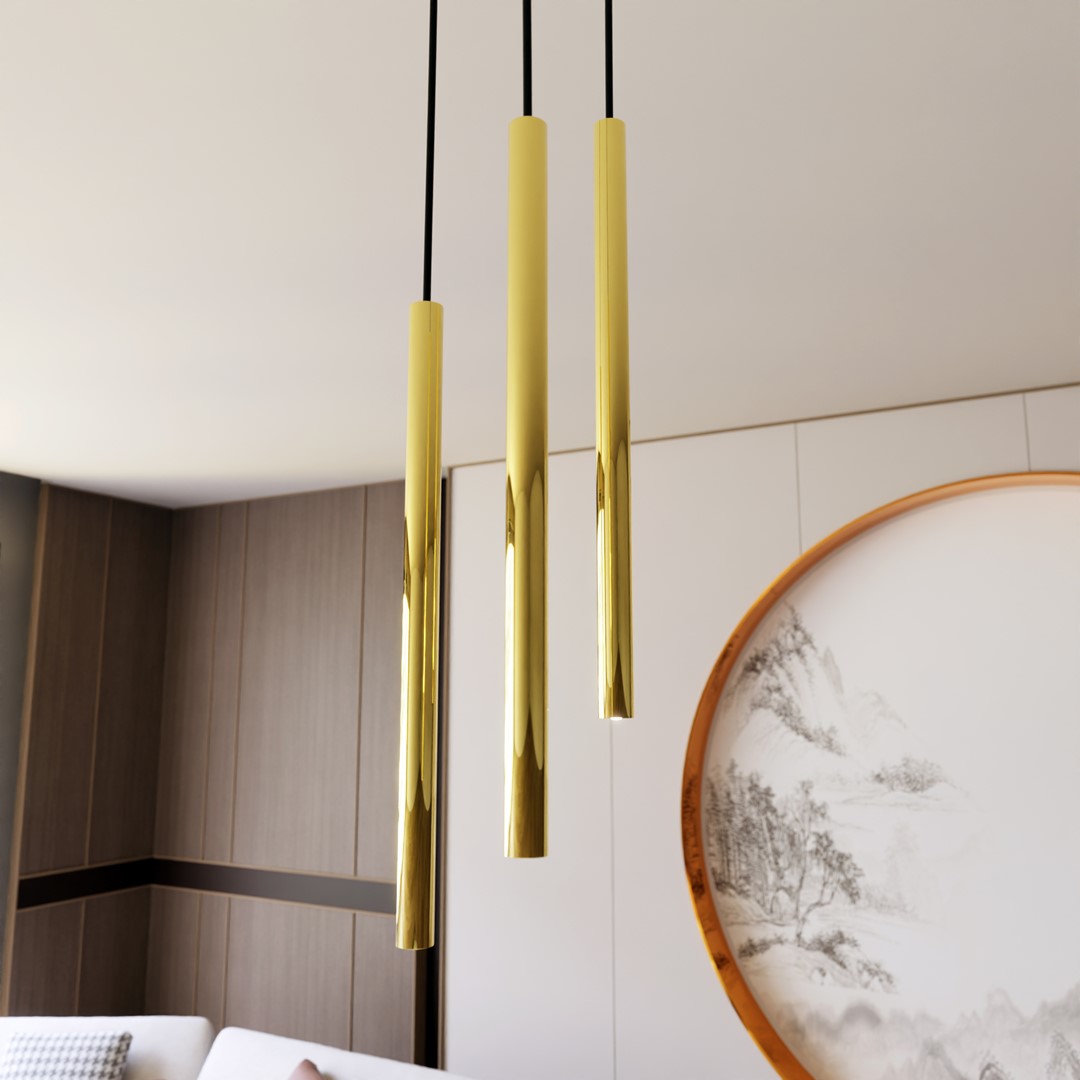 Selter Ø20 Gold hängelampe Von Emibig Lighting - Die Selter-Serie ist eine ausgezeichnete Wahl f&uuml;r alle, die ihrem Zuhause anspruchsvollen Charme und subtilen Glamour verleihen m&ouml;chten.