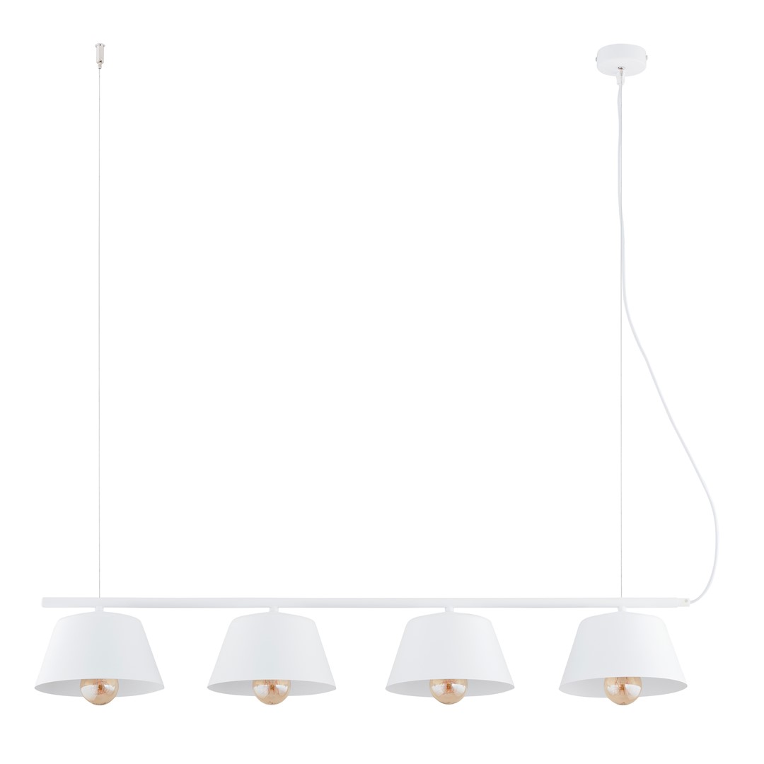 Gelato 100cm Weiß hängelampe Von Emibig Lighting - Gelato ist eine Beleuchtung, die pers&ouml;nlichen Stil zum Ausdruck bringt und jeden Raum erg&auml;nzt.