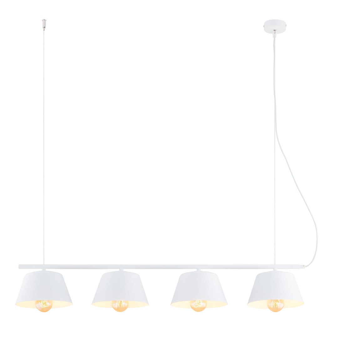 Gelato 100cm Weiß hängelampe Von Emibig Lighting - Gelato ist eine Beleuchtung, die pers&ouml;nlichen Stil zum Ausdruck bringt und jeden Raum erg&auml;nzt.