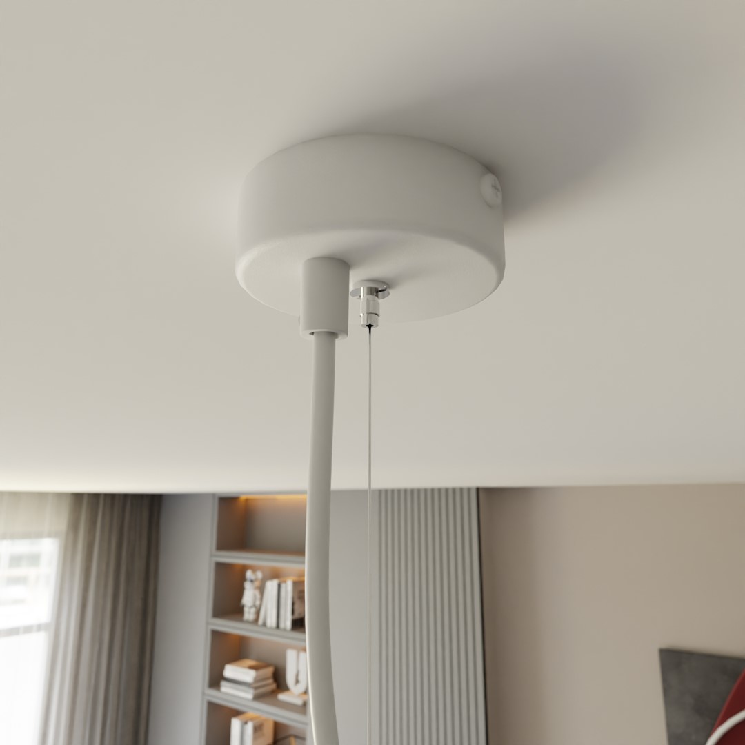 Gelato 100cm Weiß hängelampe Von Emibig Lighting - Gelato ist eine Beleuchtung, die pers&ouml;nlichen Stil zum Ausdruck bringt und jeden Raum erg&auml;nzt.