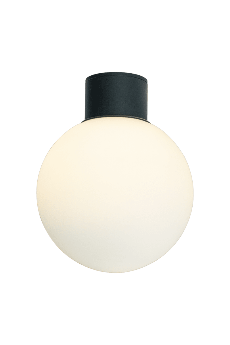 Saltvik Schwarz Von Aneta Lighting - Perfekt für den Eingang, die Veranda, die Terrasse oder zur Wandmontage.