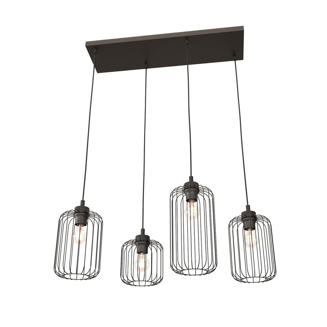 Vander 70cm Schwarz hängelampe Von Emibig Lighting - Vander &ndash; eine perfekte Kombination aus industriellem und elegantem Design.