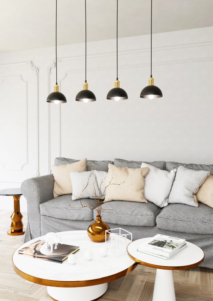 Moto 90cm Schwarz hängelampe Von Emibig Lighting - Eine ideale Wahl f&uuml;r alle, die eine originelle Beleuchtung mit einem raffinierten Touch w&uuml;nschen.