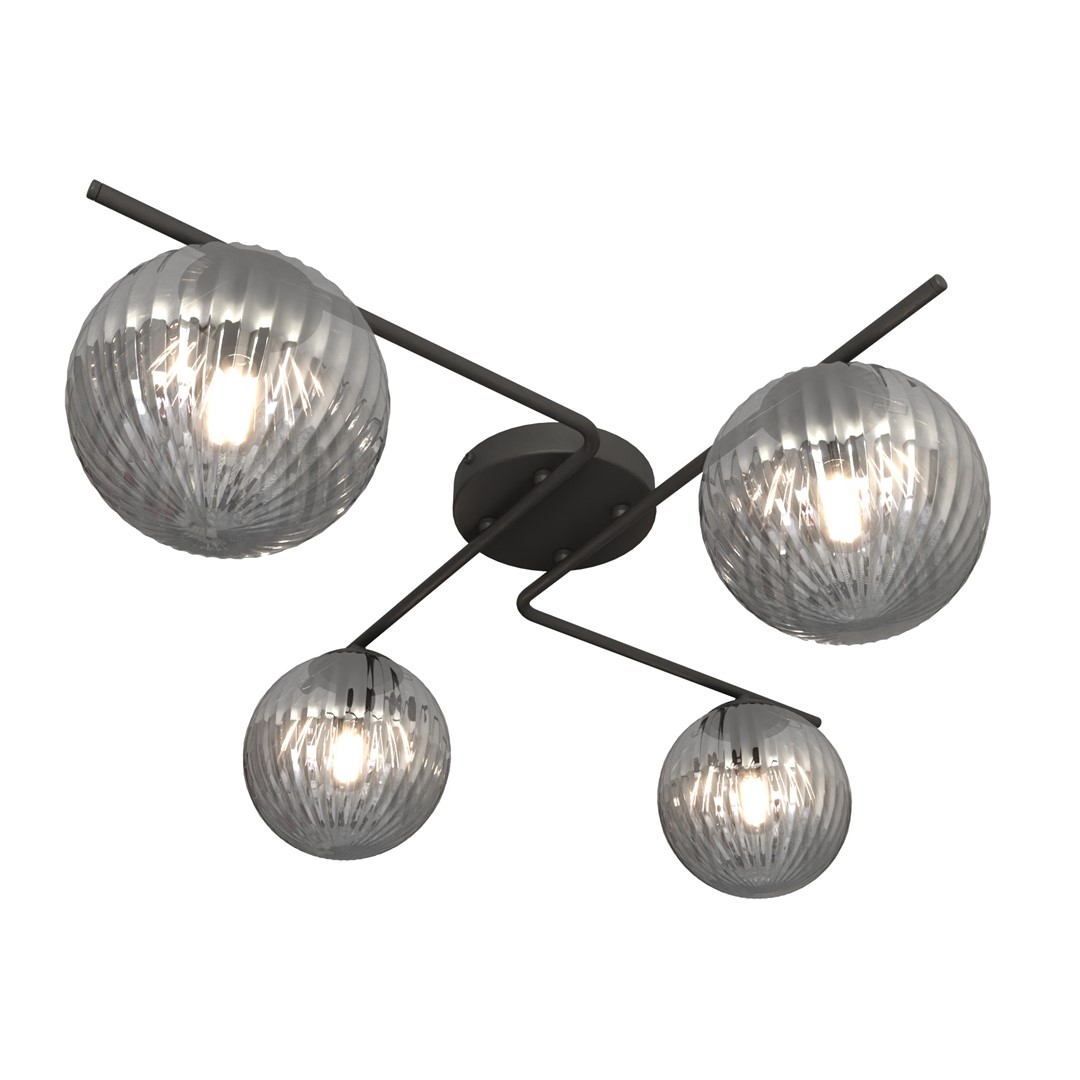 Vespa 72cm Rauchfarben deckenleuchte Von Emibig Lighting - Die moderne und minimalistische Vespa-Deckenleuchte ist eine einzigartige Deckenleuchte, die durch ihr besonderes Design die Blicke auf sich zieht.
