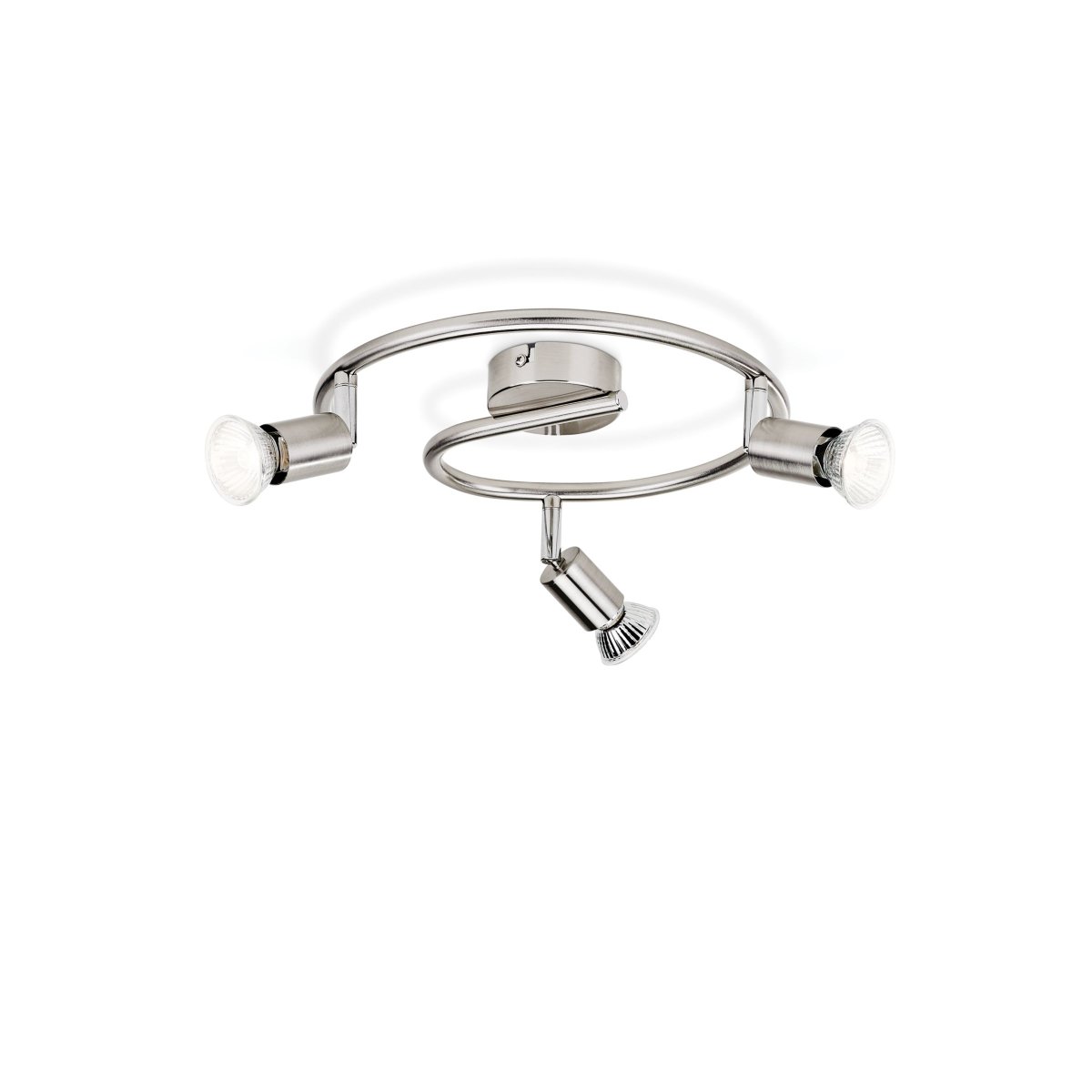 Limbali 3 Nickel spotlight Von Philips - Dieser Strahler von Philips ist praktisch für den Haushalt.