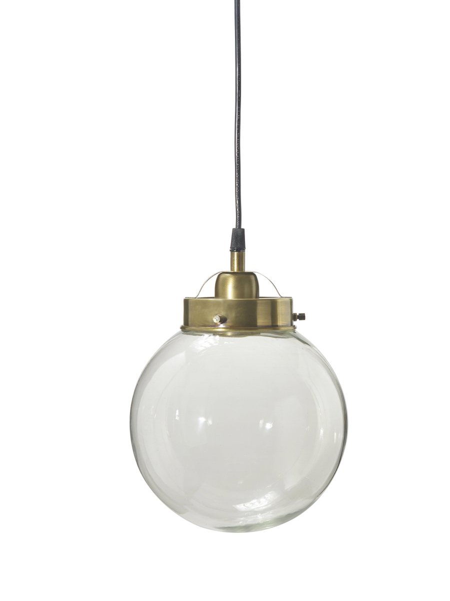 Normandy Ø20 Gold hängelampe Von PR Home - Mit einer stilvollen, klaren Lichtquelle wird diese Deckenleuchte ein Blickfang in Ihrem Zuhause sein.