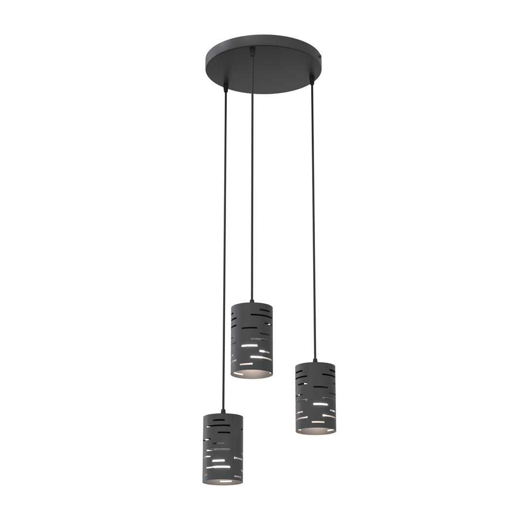 Tank Ø33 Schwarz hängelampe Von Emibig Lighting - Tank ist ein hervorragendes Beispiel f&uuml;r Industriedesign, das die raue Haptik von Metall mit modernem Stil verbindet.