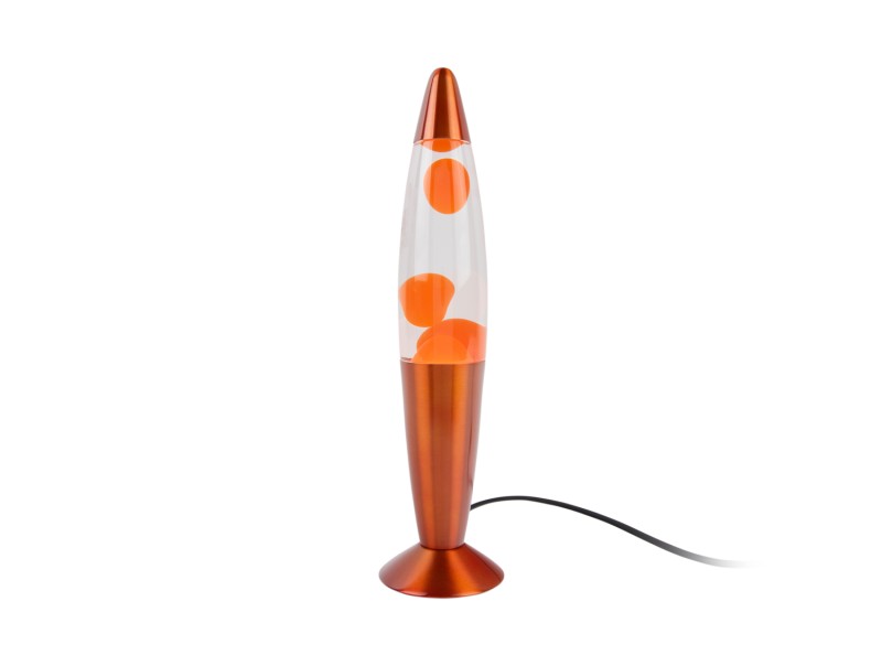 Rocket 35cm Orange kinderlampe Von Leitmotiv - Die Raketen-Lavalampe ist ein verspieltes und auffälliges Deko-Element, das alle Blicke auf sich zieht.
