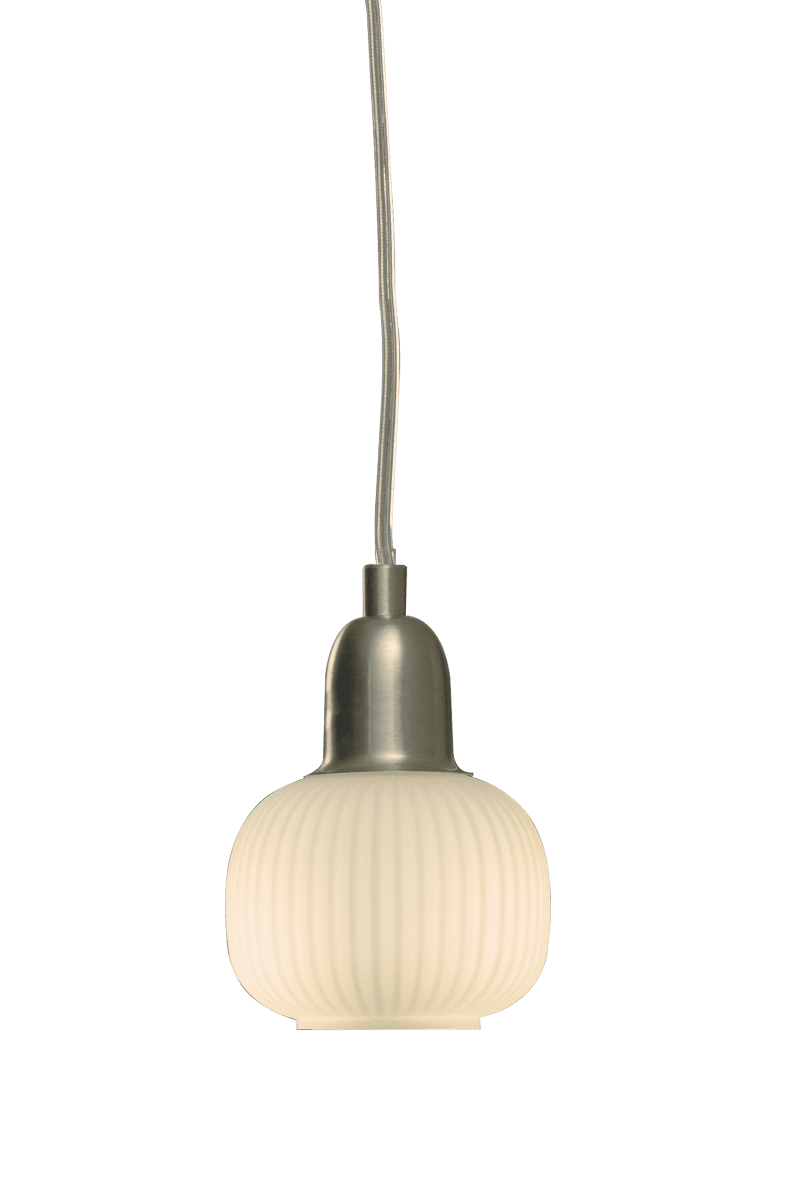 Elin Ø10 Stahl fensterlampe Von Aneta Lighting - Fensterlampe Elin aus Stahl mit wei&szlig;em Schirm aus geriffeltem Glas.