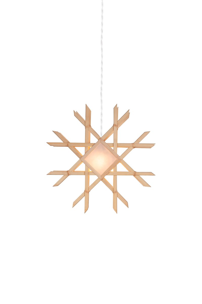 Lea Ø45 Natur Von Globen Lighting - Das Papier vermittelt ein angenehmes Gef&uuml;hl und sorgt gleichzeitig f&uuml;r ein weiches und blendfreies Licht, das hindurchdringt.
