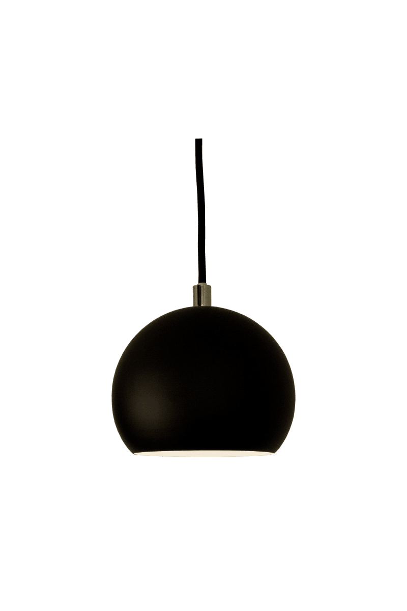 Kulan Ø15 Schwarz fensterlampe Von Aneta Lighting - Fensterlampe Kulan aus mattschwarzem Metall und E14-Fassung.