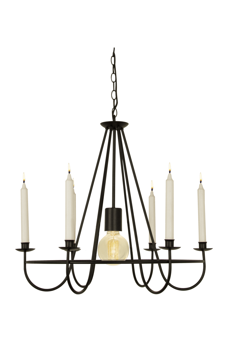 Kronoberg Ø60 Schwarz hängelampe Von Aneta Lighting - Leuchtmittel ist nicht im Lieferumfang enthalten.