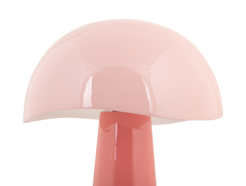 Grato 33cm Rosa tischlampe Von Leitmotiv - Der leuchtend pinkfarbene Lampenfuß harmoniert perfekt mit dem zartrosa Lampenschirm und erzeugt so eine warme und stimmige Atmosphäre.