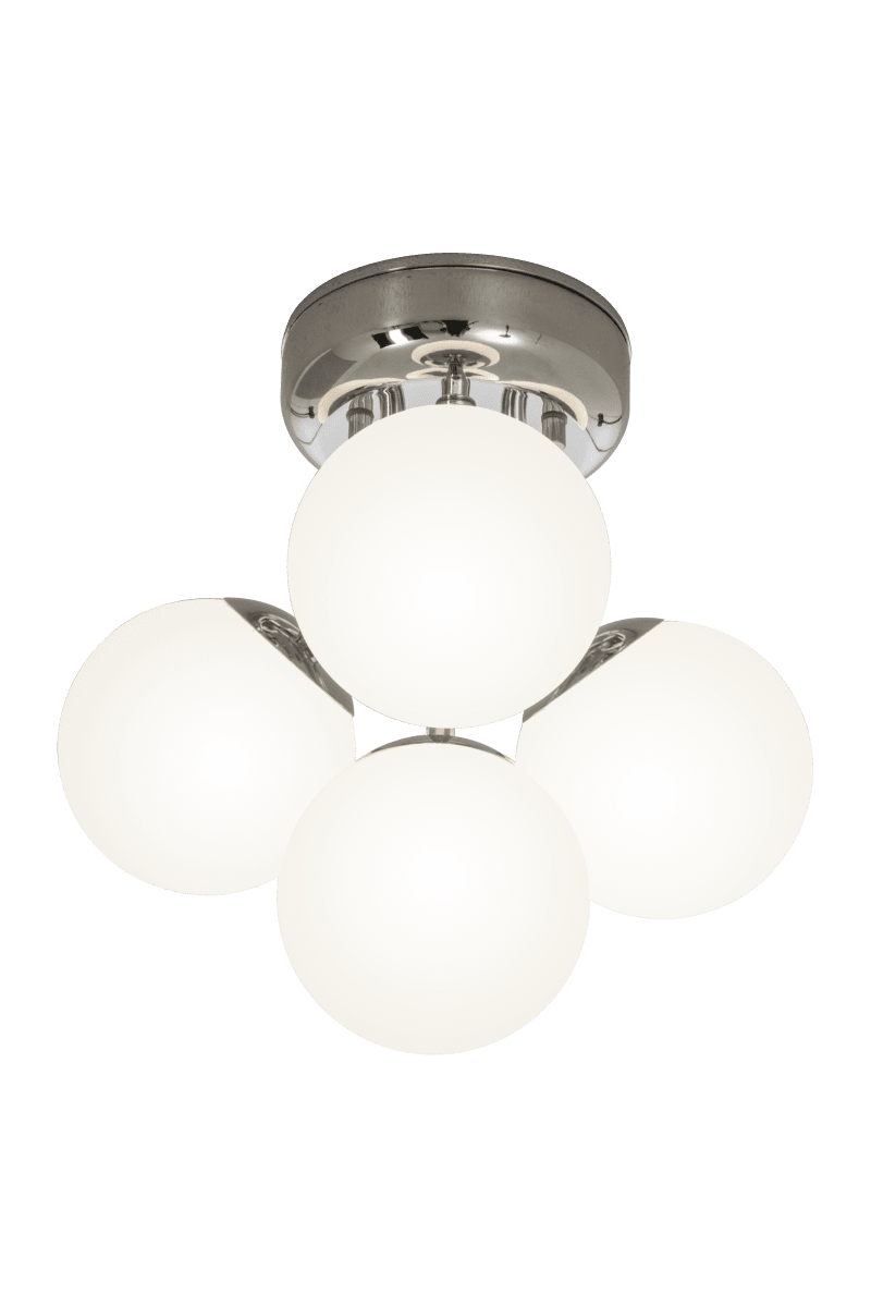 Nicosia Ø26 Chrom badezimmerlampe Von Aneta Lighting - 4 x 25 W G9, nicht im Lieferumfang enthalten.