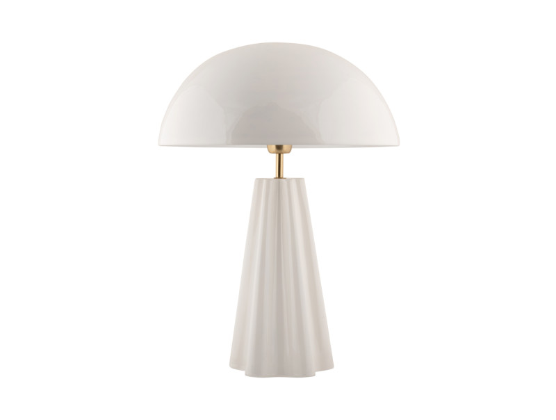 Amplio 55cm Weiß tischlampe Von Leitmotiv - Amplio ist eine gr&ouml;&szlig;ere und markantere Tischleuchte, die Funktion und Stil vereint.