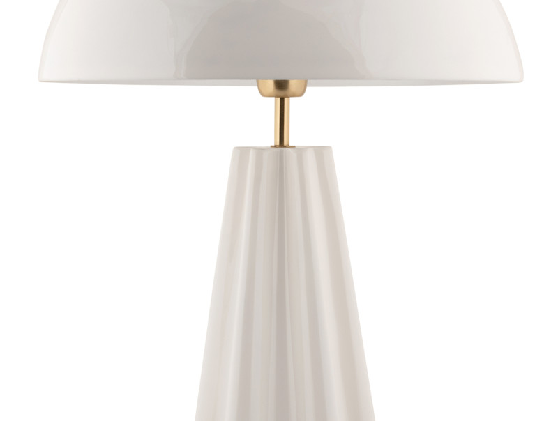 Amplio 55cm Weiß tischlampe Von Leitmotiv - Amplio ist eine gr&ouml;&szlig;ere und markantere Tischleuchte, die Funktion und Stil vereint.