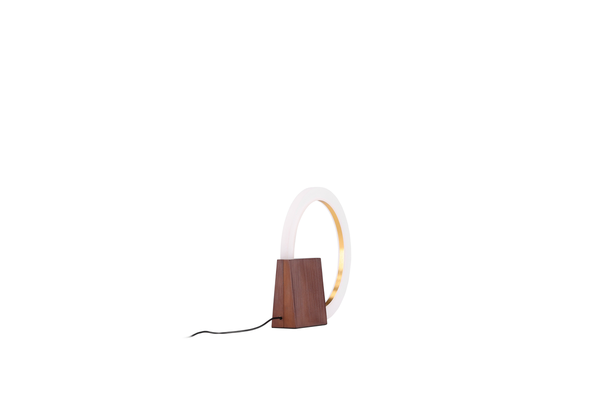 Brive 30cm Nussbaum tischlampe Von Venture Design - Platzieren Sie die Leuchte an einem Ort, der sowohl beleuchtet als auch dekoriert werden soll, und sie sorgt garantiert f&uuml;r mehr Gem&uuml;tlichkeit in Ihrem Zuhause!