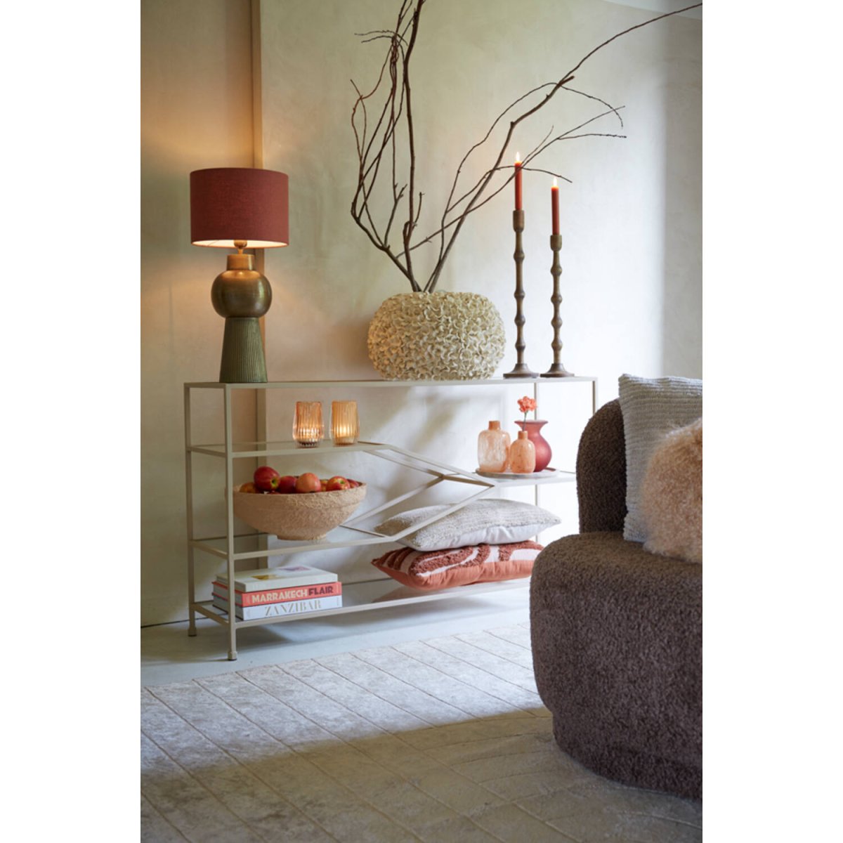 Shaka 42cm Mehrfarbig lampenfuß Von Light & Living - 