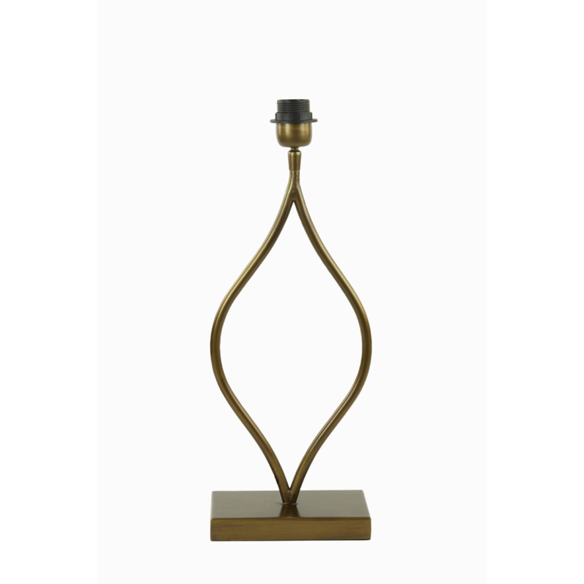 Okno 47cm Bronze lampenfuß Von Light & Living - Seine sanften Rundungen und das minimalistische Design machen ihn zum perfekten Akzent in modernen und klassischen Umgebungen.