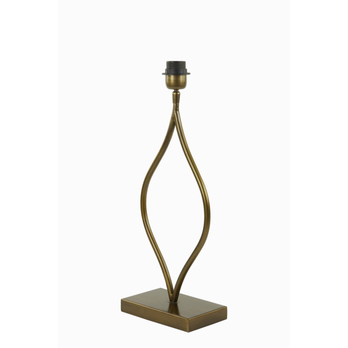 Okno 47cm Bronze lampenfuß Von Light & Living - Seine sanften Rundungen und das minimalistische Design machen ihn zum perfekten Akzent in modernen und klassischen Umgebungen.