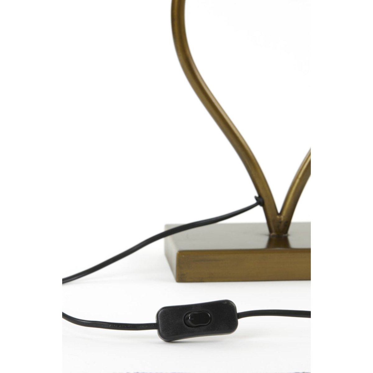 Okno 47cm Bronze lampenfuß Von Light & Living - Seine sanften Rundungen und das minimalistische Design machen ihn zum perfekten Akzent in modernen und klassischen Umgebungen.
