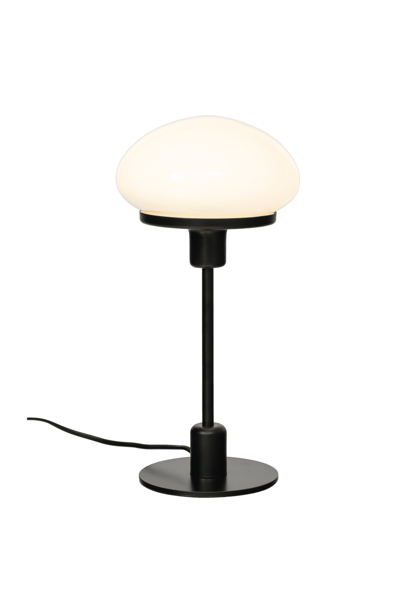 New August 36cm Schwarz tischlampe Von Aneta Lighting - Neue stilvolle Tischlampe von August in einem klassischen Modell mit modernerem Design.