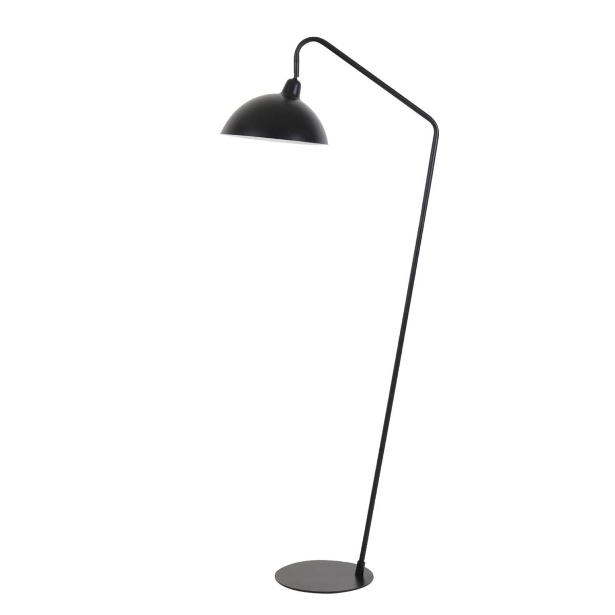 Orion Schwarz stehlampe Von Light & Living - Orion ist eine elegante Stehlampe aus mattschwarzem Eisen, perfekt für moderne Innenräume.