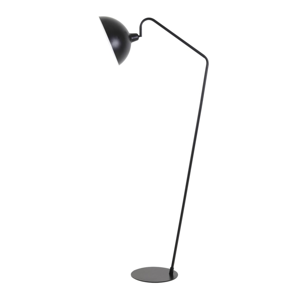 Orion Schwarz stehlampe Von Light & Living - Orion ist eine elegante Stehlampe aus mattschwarzem Eisen, perfekt für moderne Innenräume.