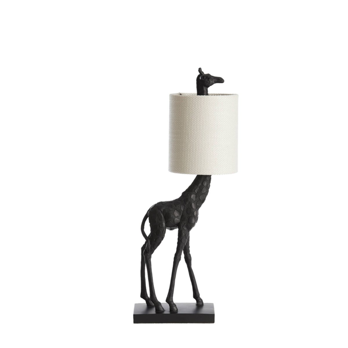Giraffe 60cm Schwarz tischlampe Von Light & Living - Giraffe ist eine einzigartige Tischlampe, die k&uuml;hnes Design mit Eleganz verbindet.