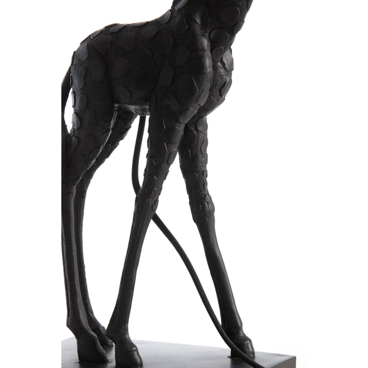 Giraffe 60cm Schwarz tischlampe Von Light & Living - Giraffe ist eine einzigartige Tischlampe, die k&uuml;hnes Design mit Eleganz verbindet.