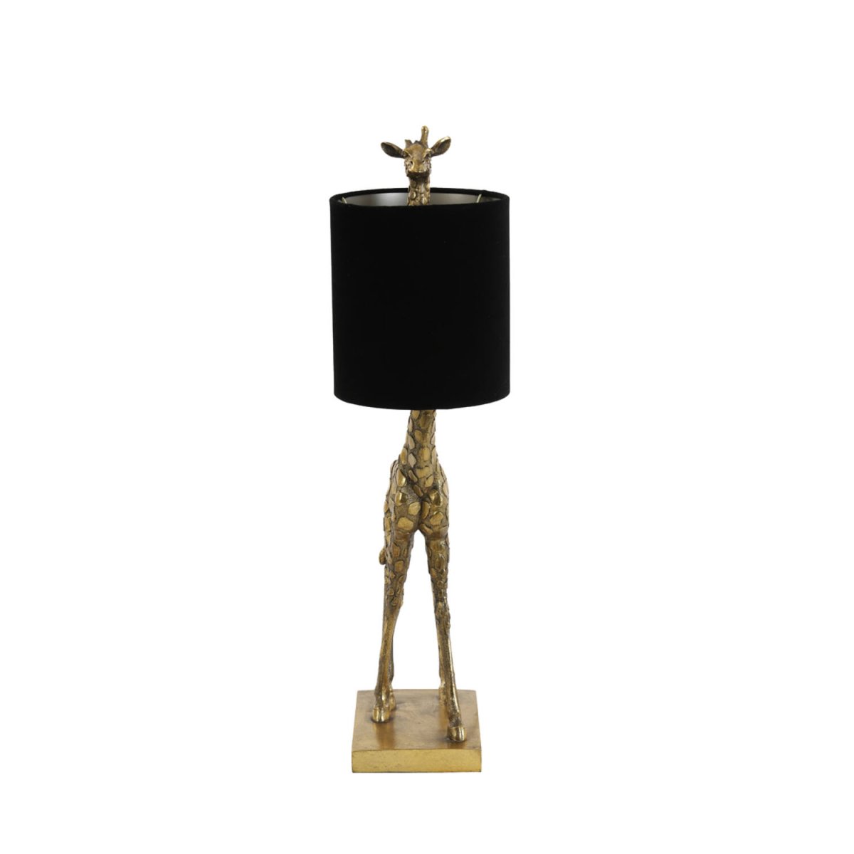 Giraffe 60cm Gold tischlampe Von Light & Living - Giraffe ist eine einzigartige Tischlampe, die k&uuml;hnes Design mit Eleganz verbindet.