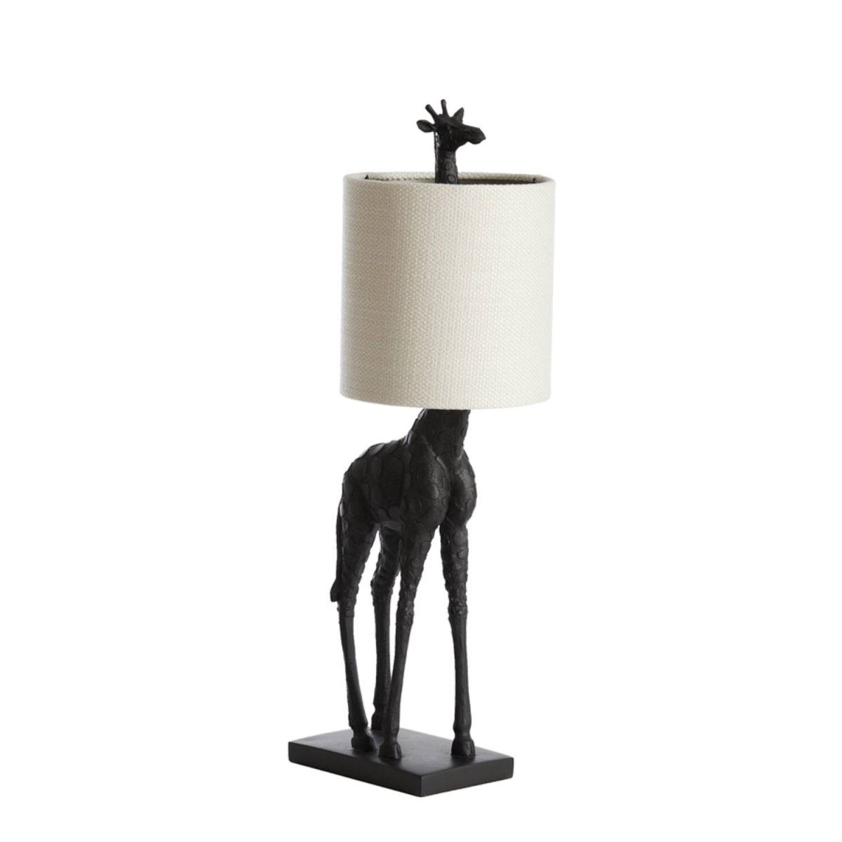 Giraffe 68cm Schwarz tischlampe Von Light & Living - Giraffe ist eine einzigartige Tischlampe, die kühnes Design mit Eleganz verbindet.