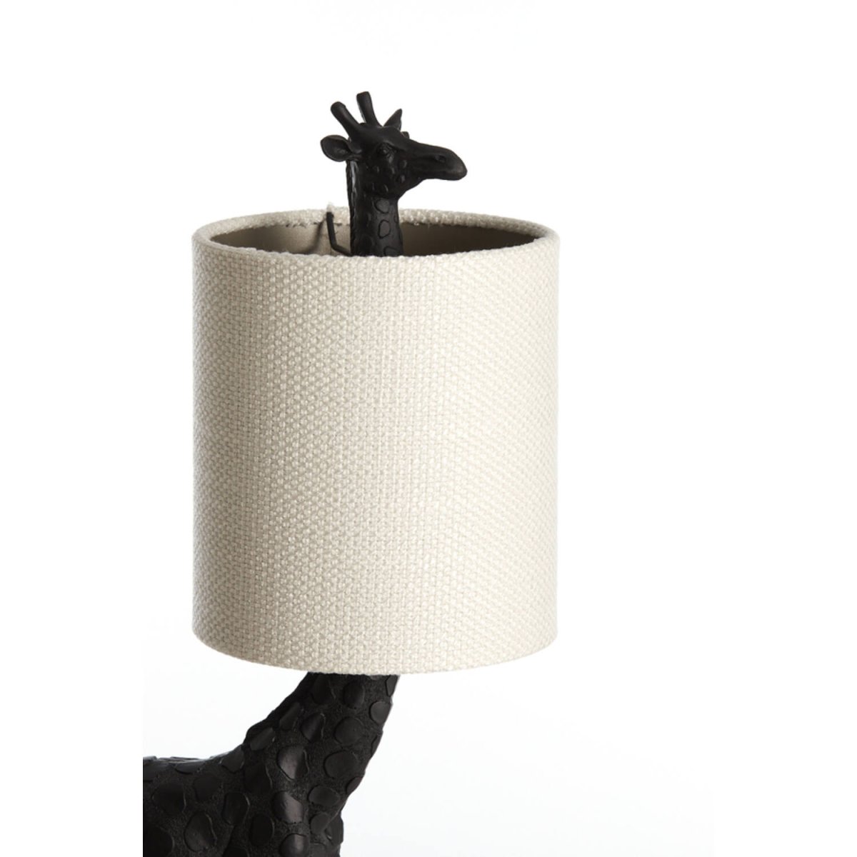 Giraffe 68cm Schwarz tischlampe Von Light & Living - Giraffe ist eine einzigartige Tischlampe, die kühnes Design mit Eleganz verbindet.