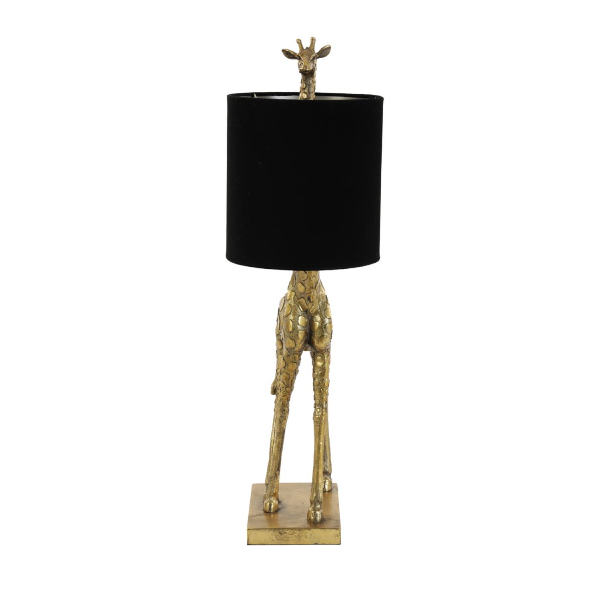 Giraffe 68cm Gold tischlampe Von Light & Living - Giraffe ist eine einzigartige Tischlampe, die kühnes Design mit Eleganz verbindet.