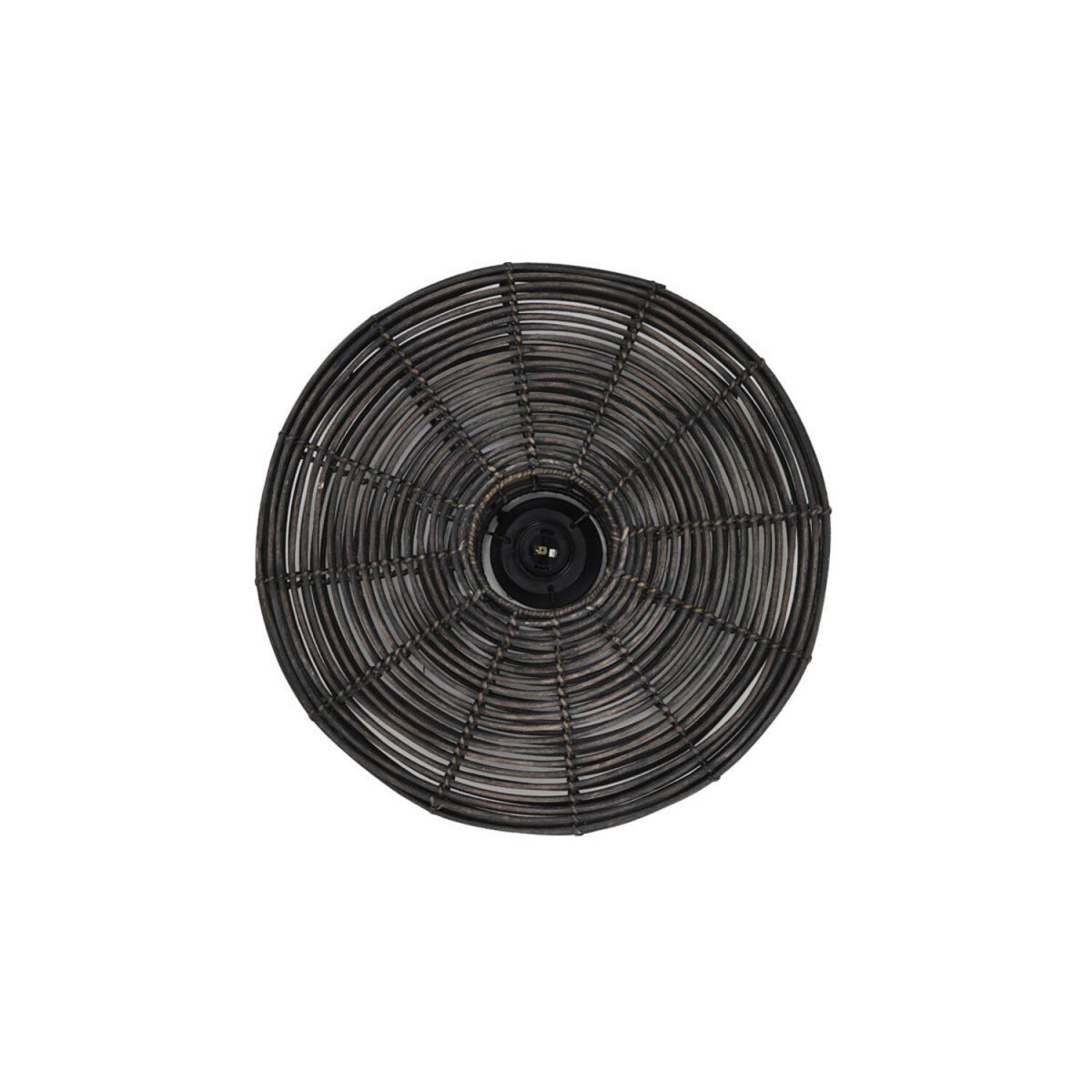 Mataka Ø50 Dunkelbraun wandlampe Von Light & Living - Verleihen Sie Ihrem Zuhause mit Mataka, einer Wandlampe aus dunkelbraunem Rattan, eine warme und einladende Atmosphäre.