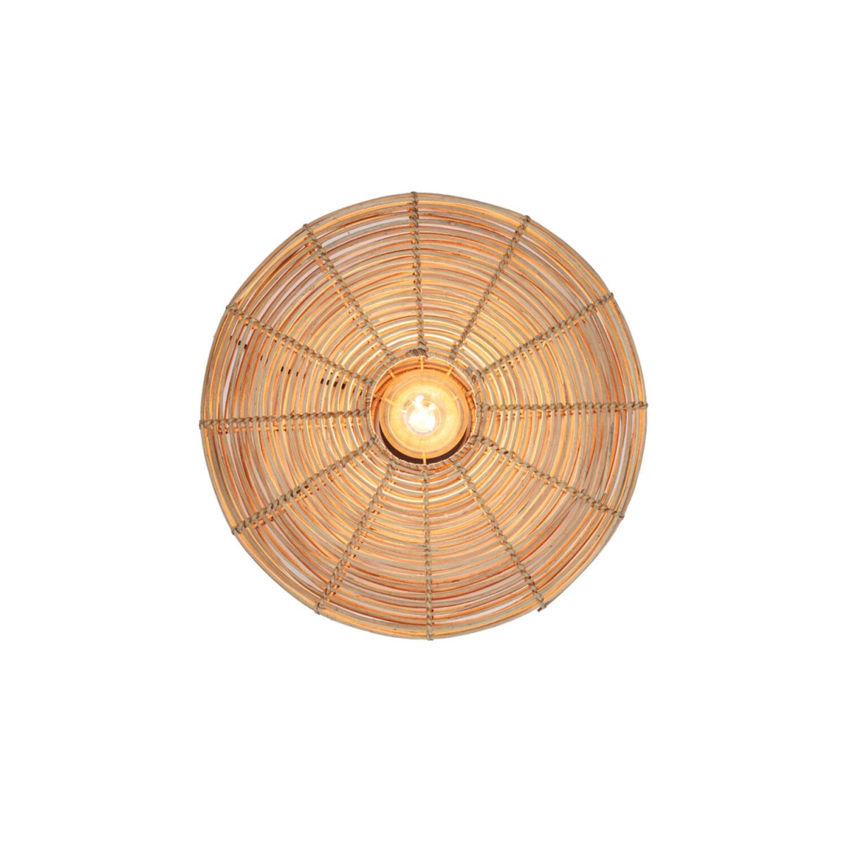 Mataka Ø50 Natur wandlampe Von Light & Living - Verleihen Sie Ihrem Zuhause mit Mataka, einer Rattan-Wandlampe, eine warme und einladende Atmosphäre.