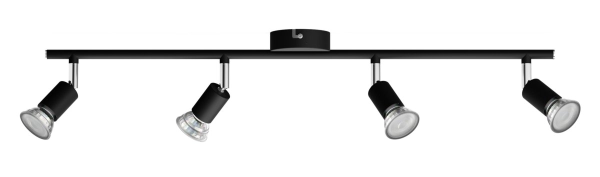 Zoombild von Limbali 4 Schwarz spotlight Von Philips - Dieser Strahler von Philips ist praktisch f&uuml;r den Haushalt.