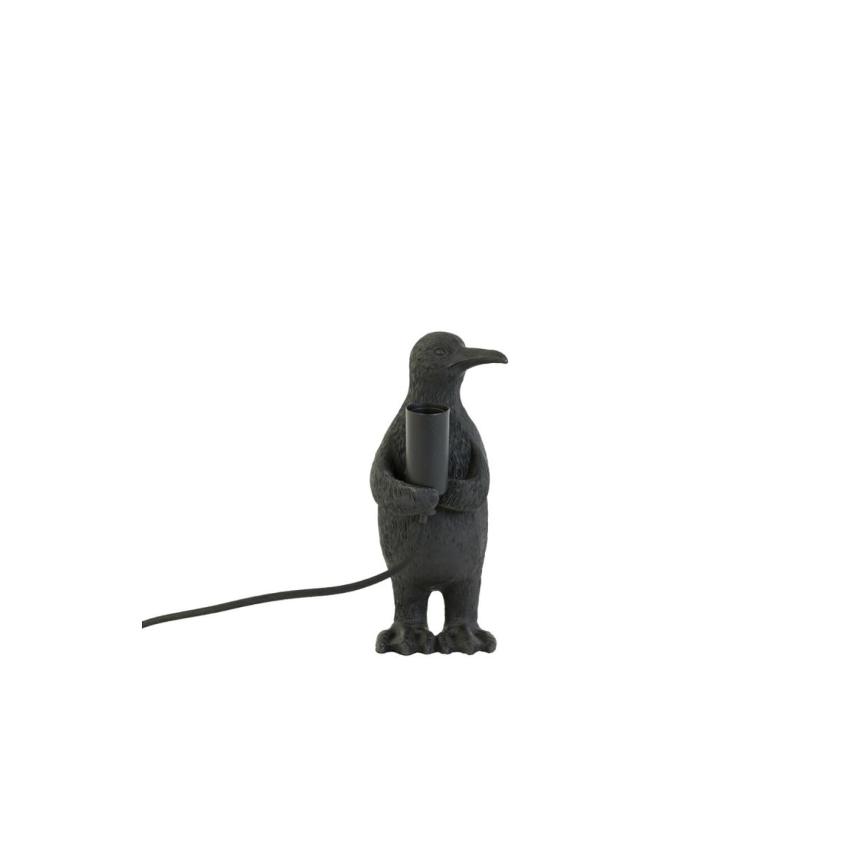 Penguin 24cm Schwarz tischlampe Von Light & Living - Penguin ist eine charmante und verspielte Lampe, die Licht und Freude in Ihr Zuhause bringt!
