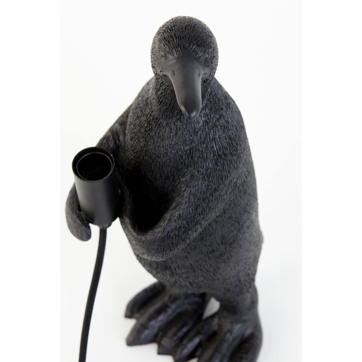 Penguin 24cm Schwarz tischlampe Von Light & Living - Penguin ist eine charmante und verspielte Lampe, die Licht und Freude in Ihr Zuhause bringt!