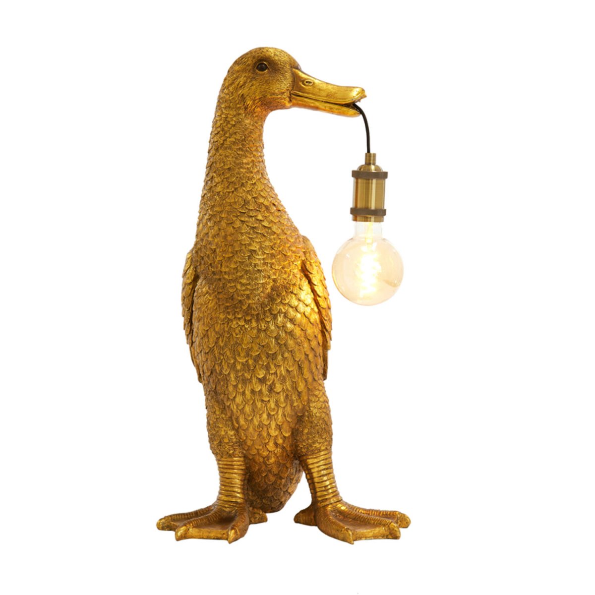 Duck 65cm Antikes Gold tischlampe Von Light & Living - 