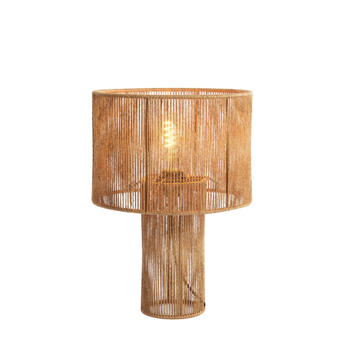 Lavatera 43cm Natur tischlampe Von Light & Living - 