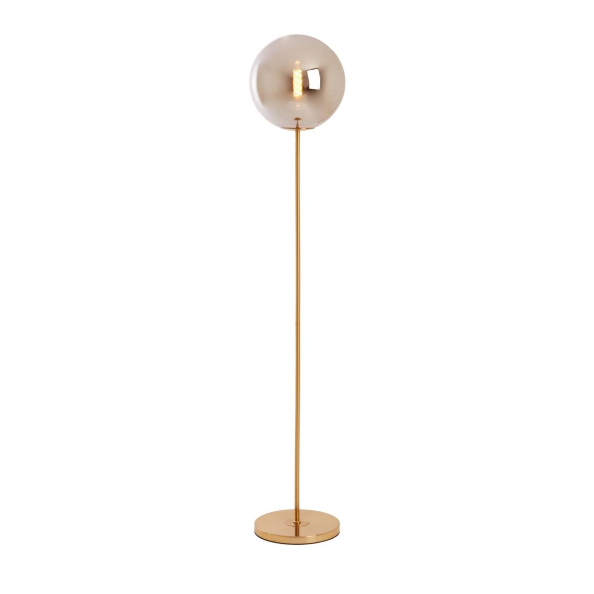 Medina Gold/Rauch stehlampe Von Light & Living - 