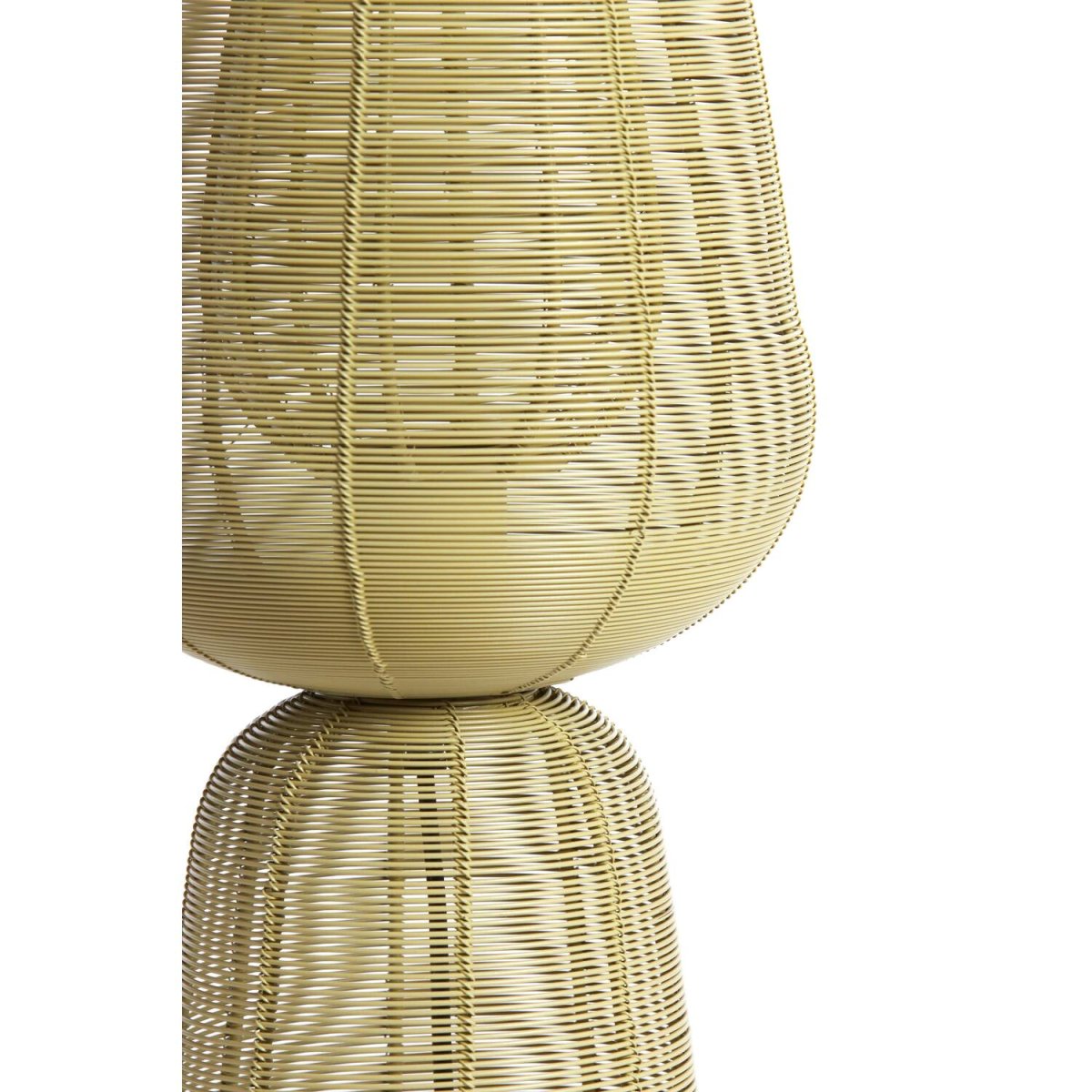 Aboso 42cm Hellgrün tischlampe Von Light & Living - Ihre einzigartige Form verleiht ein modernes und elegantes Ambiente und eignet sich perfekt f&uuml;r die Inneneinrichtung sowohl im industriellen als auch im skandinavischen Stil.