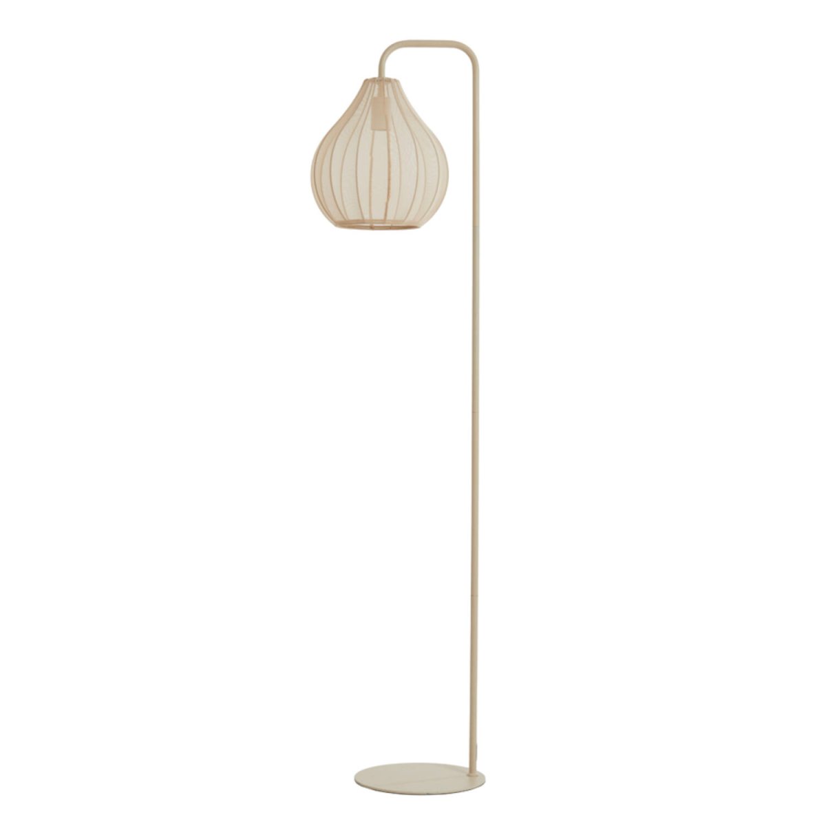 Elati Sand stehlampe Von Light & Living - Ihr harmonisches Design verleiht jedem Raum eine moderne und zugleich warme Atmosphäre und passt perfekt zu skandinavischen und Boho-Einrichtungen.