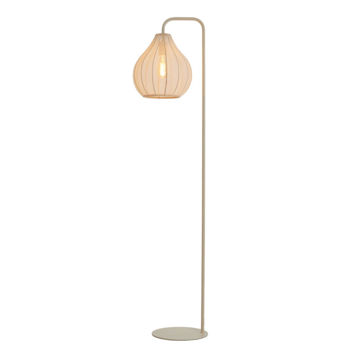 Elati Sand stehlampe Von Light & Living - Ihr harmonisches Design verleiht jedem Raum eine moderne und zugleich warme Atmosphäre und passt perfekt zu skandinavischen und Boho-Einrichtungen.