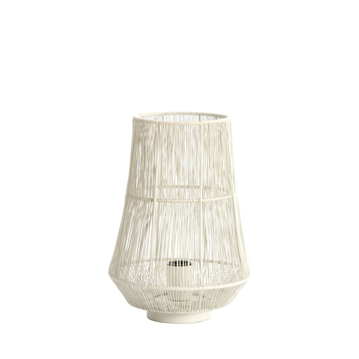 Banjar 33cm Cremeweiß tischlampe Von Light & Living - 